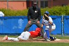 Baseball vs WPI  Wheaton College baseball vs Worcester Polytechnic Institute. - (Photo by Keith Nordstrom) : Wheaton, baseball